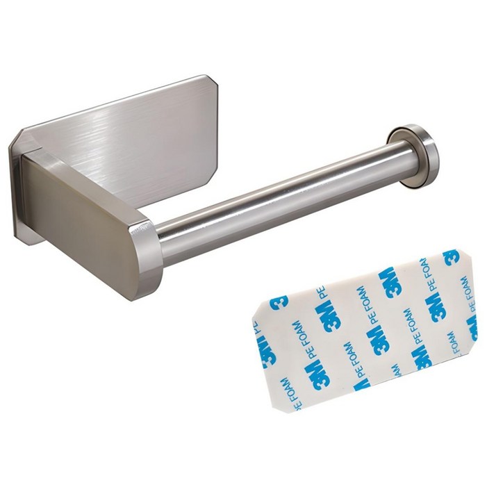 디오컴퍼니 무타공 3M강력접착 모던 휴지걸이