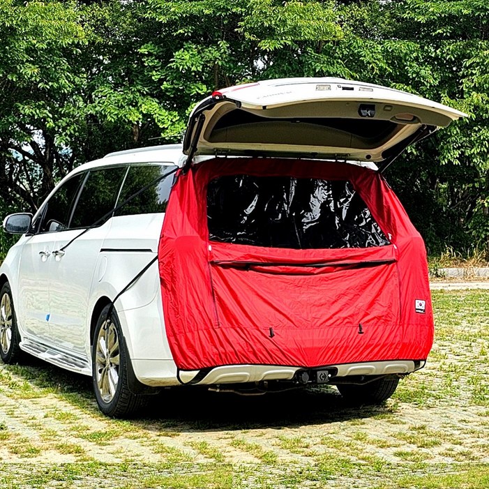 산들로 SUV 차박 트렁크 커튼 카텐트 꼬리텐트 우레탄창모기장텐트립스타레드, 단품