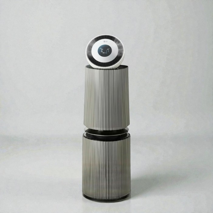 LG전자 퓨리케어 오브제컬렉션 360˚ 공기청정기 카밍 베이지AS335NSAC