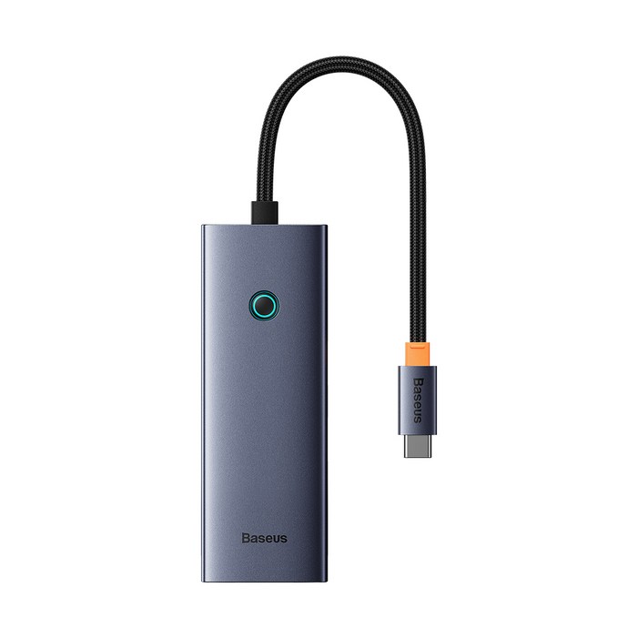 베이스어스 7in1 C타입 PD 100W HDMI 4K 스마트 미러링 원터치스크린 멀티허브 BSOH112