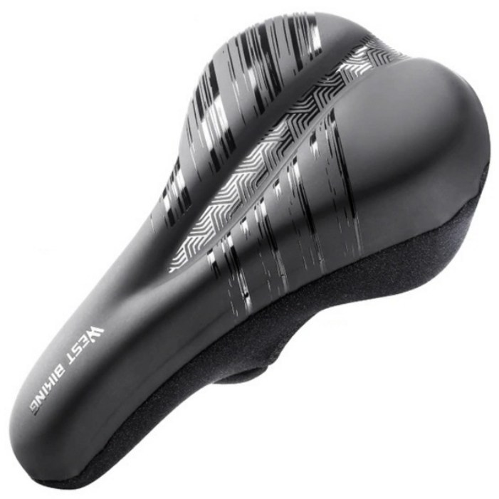 시그니처베이지 웨스트바이킹 자전거 무통증 안장 커버 실리콘 쿠션 YPZ157