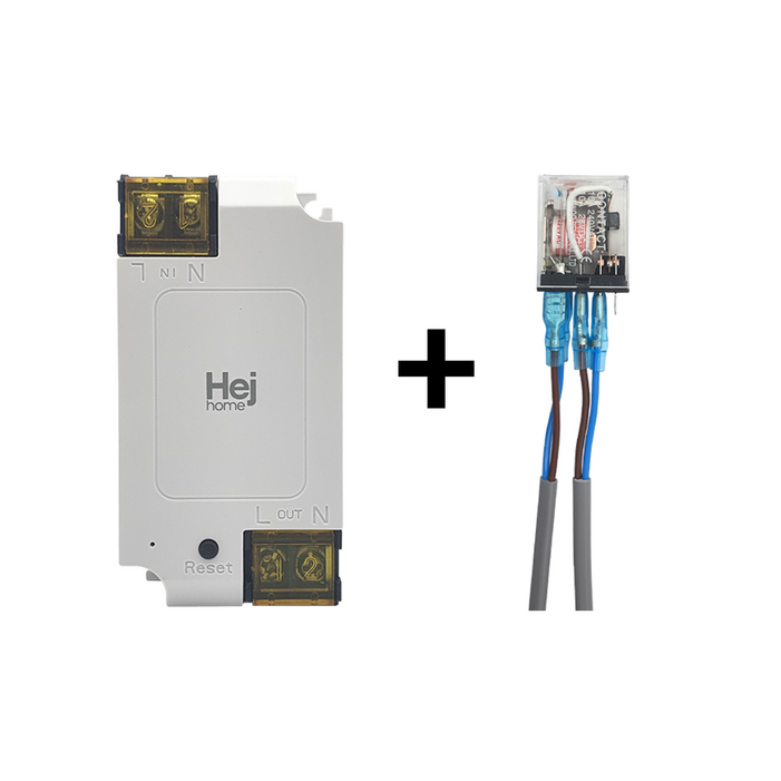 스마트폰으로 자동문 원격제어 스마트 릴레이 컨트롤러  220V 릴레이 세트