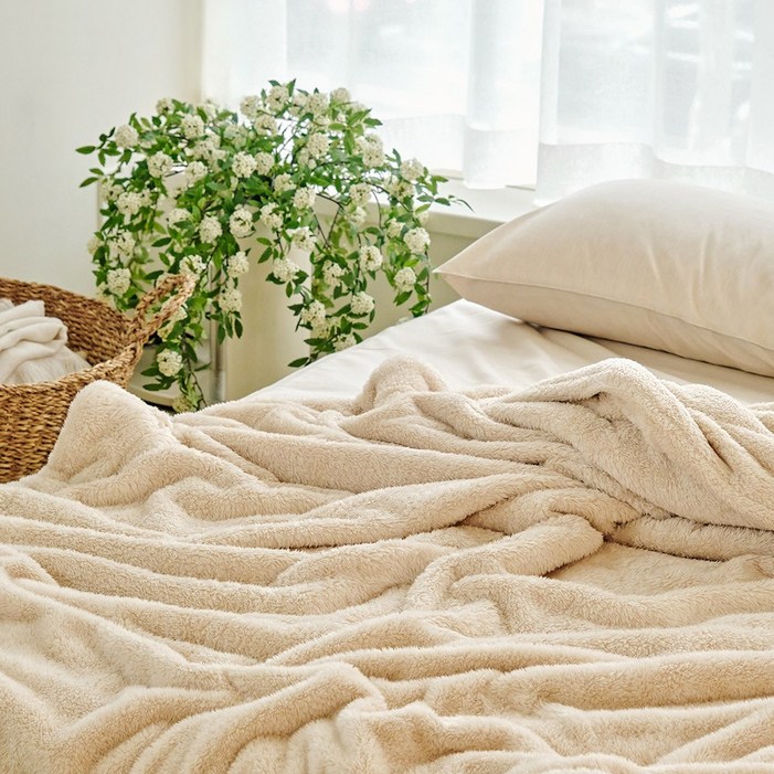포근포근 양털 극세사 겨울이불