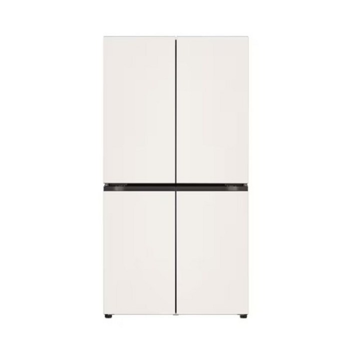 [LG전자] DIOS(디오스) 오브제컬렉션 4도어 매직스페이스 냉장고 870L [베이지/베이지/T875MEE111]