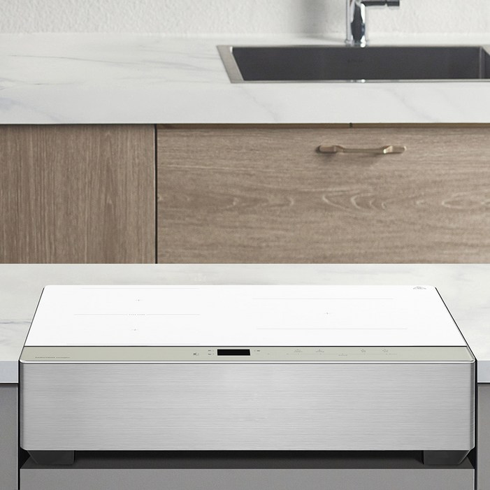 나비엔 매직 3구 인덕션 ERI3623AF 슈퍼플렉스존 전기레인지 빌트인 프리스탠딩, 프리스탠딩, 인덕션15cm케이스자가설치