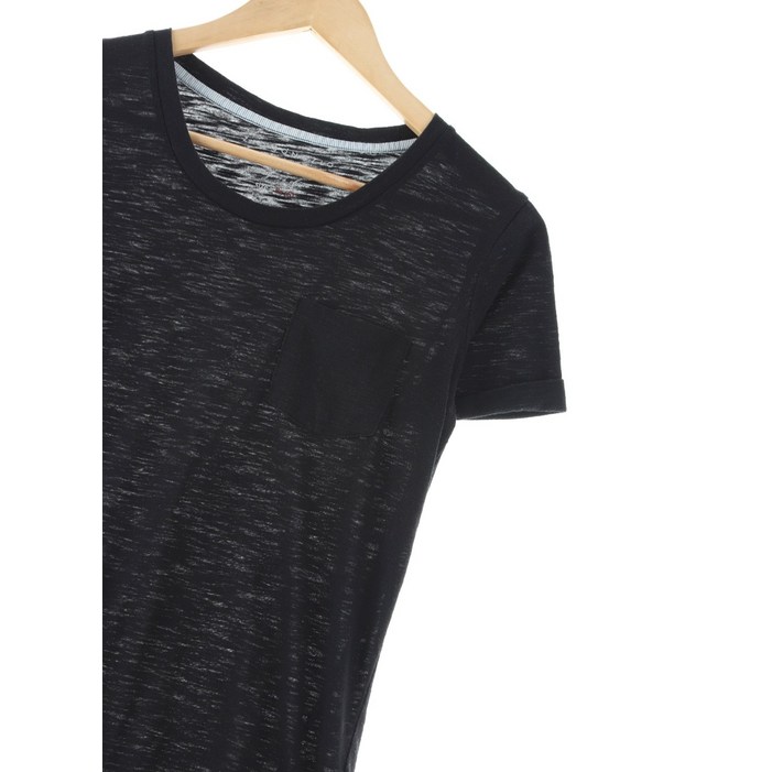 W(S)지오송지오 반팔 티셔츠 블랙 면 슬림핏83