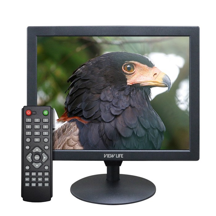 뷰라이프 15형 43 AV 단자 CCTV 소형 모니터 DSUBBNC 케이블 포함 리모컨 증정 새제품, 38.1cm, AV15