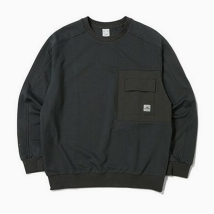 정상가 99000원 아이더 맨투맨 블랙 화이트 그레이 남녀공용 캠핑 등산 티셔츠