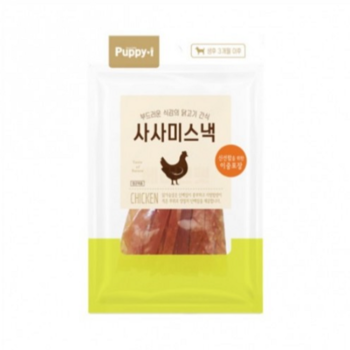 퍼피아이 강아지 사사미 스낵 100g 퍼피아이 강아지 사사미 스낵 100g