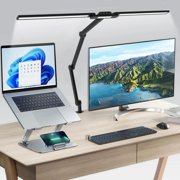 디디로라 24W LED 리얼 와이드 95cm 다관절 스탠드 클램프 디디로라 24W LED 리얼 와이드 95cm 다관절 스탠드 클램프