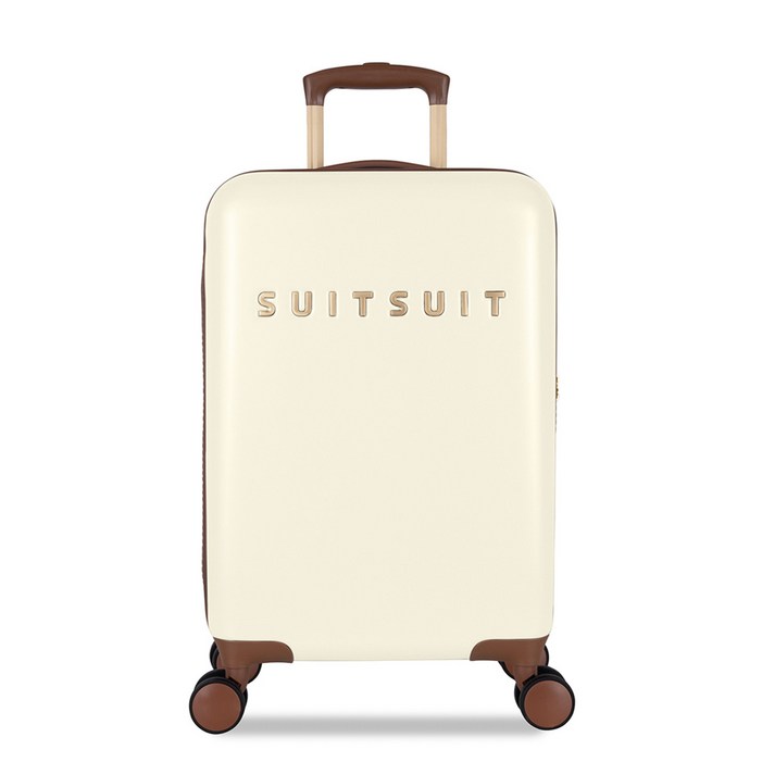 수잇수잇 세븐티스 앤티크 화이트 PE 20인치 기내용 캐리어 TR71812