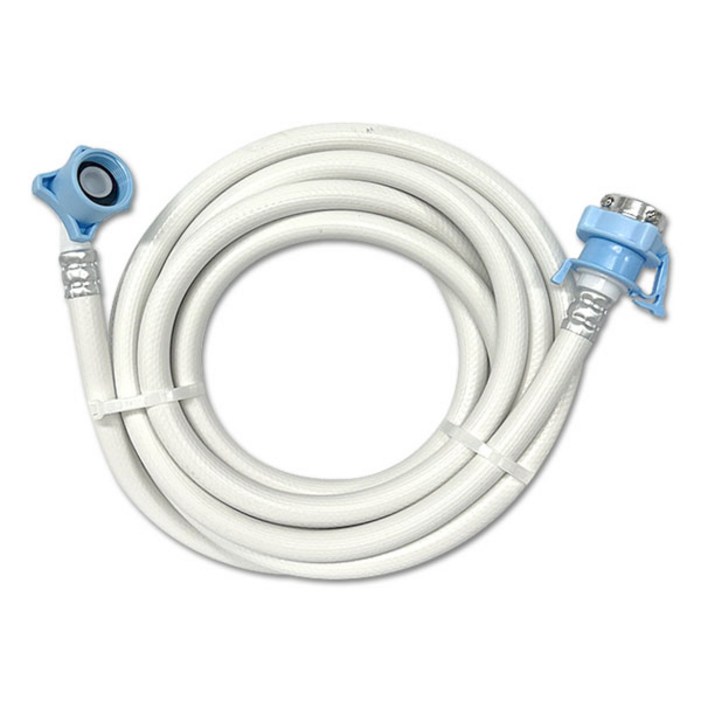 포에버 세탁기 수도꼭지 연결 급수호스 엘지 삼성 대우 세탁기 호환, 1개, 냉수용 원터치호스8M