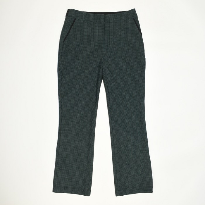 빈티지테크 3553.기비 하운드체크 뒷밴딩 일자바지정품 S정도