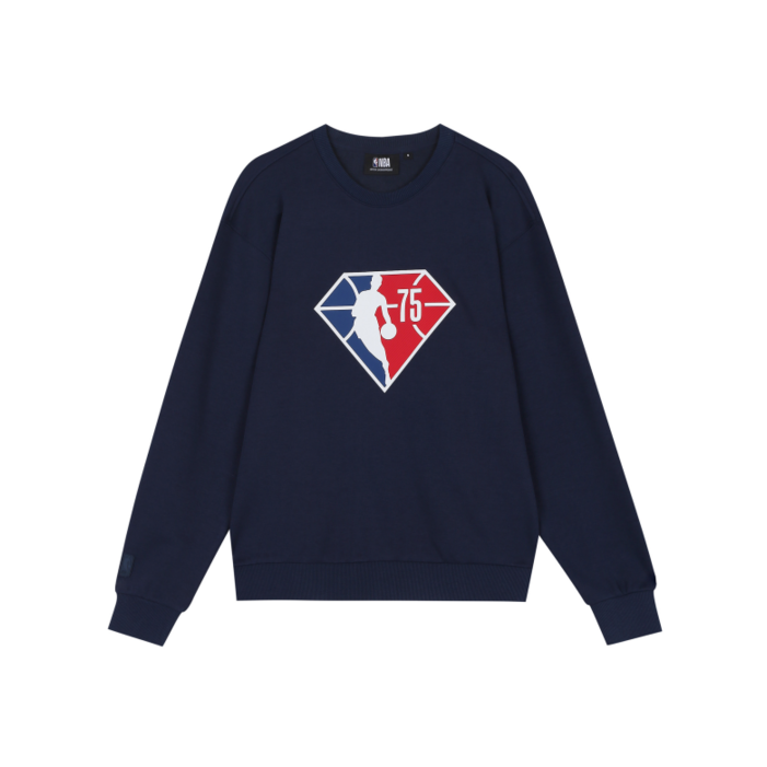 엔비에이 NBA 75주년 빅로고 맨투맨(N221TS142P)