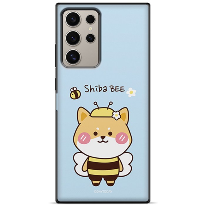 갤럭시S24울트라 케이스 시바 꿀벌 마그네틱 카드 범퍼