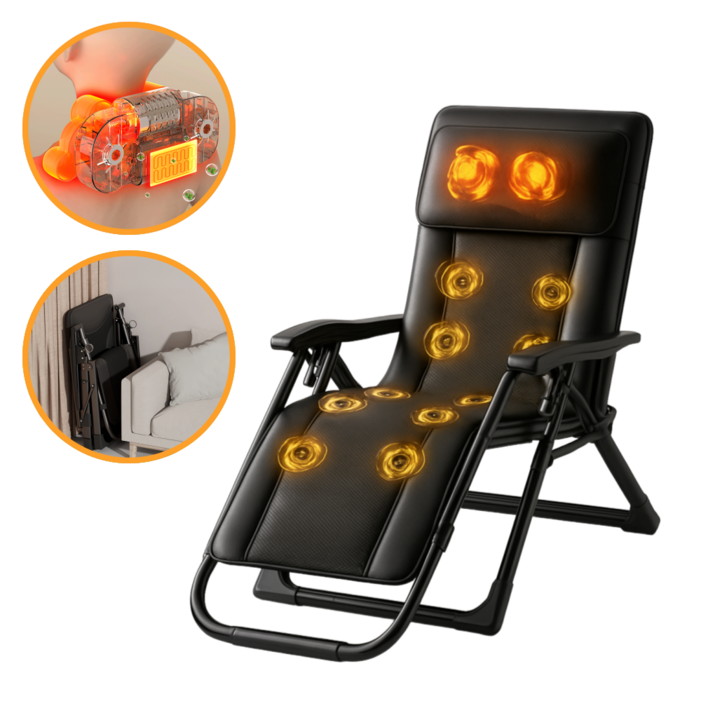 접이식 안마의자 안마기 공간 활용 전신 마사지 베드