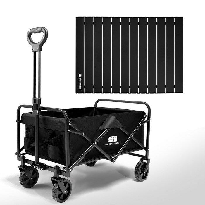 탄씨엔쯔 접이식 캠핑 웨건  카본 플레이트 72 x 53.5cm 세트