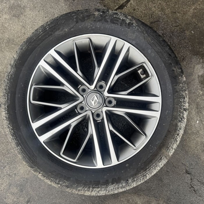 현대 그랜저IG 2018 알미늄휠 운전석뒤 좌측뒤 자동차 중고부품 장원폐차산업