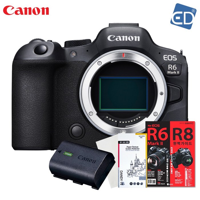 캐논 정품 EOS R6 Mark II LPE6NH가이드북액정필름포켓융 증정 ED 캐논 정품 EOS R6 Mark II LPE6NH가이드북액정필름포켓융 증정 ED