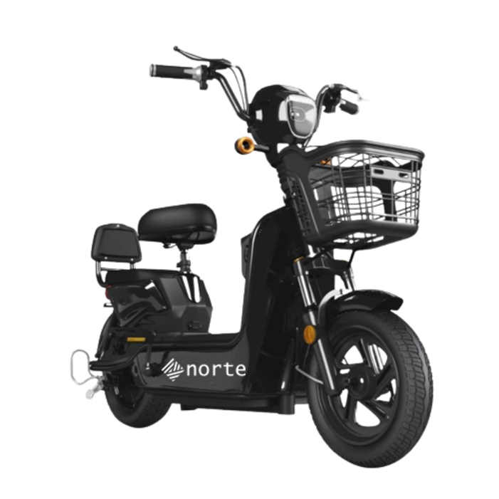 전동 스쿠터 전기 자전거 팻바이크 성인용 출퇴근 미니벨로, 블랙, 스틸