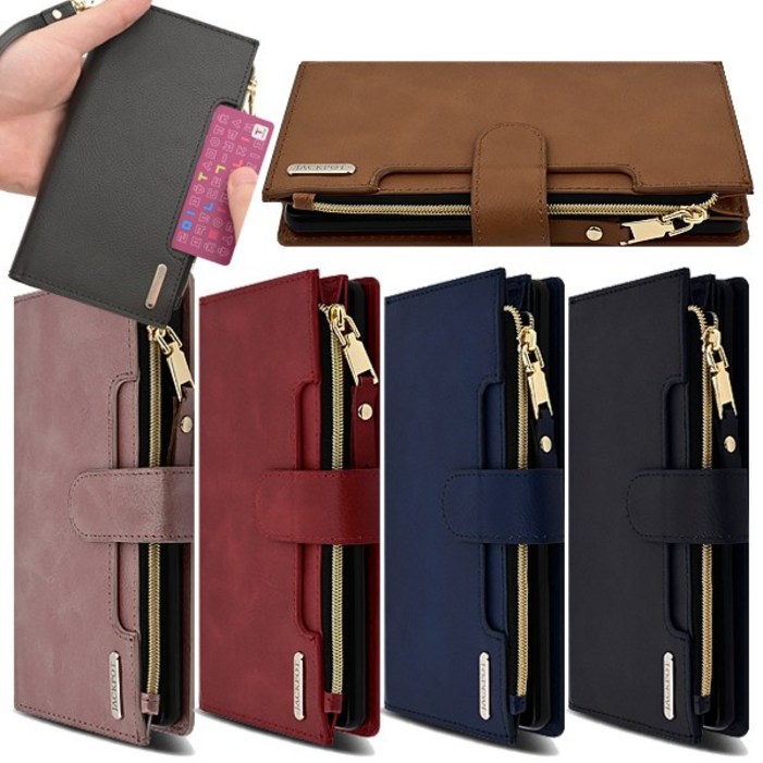 페블 갤럭시노트10플러스 N976 노트10 전용 깔끔함과 심플의 정석 직팟 가죽 다이어리 휴대폰 케이스