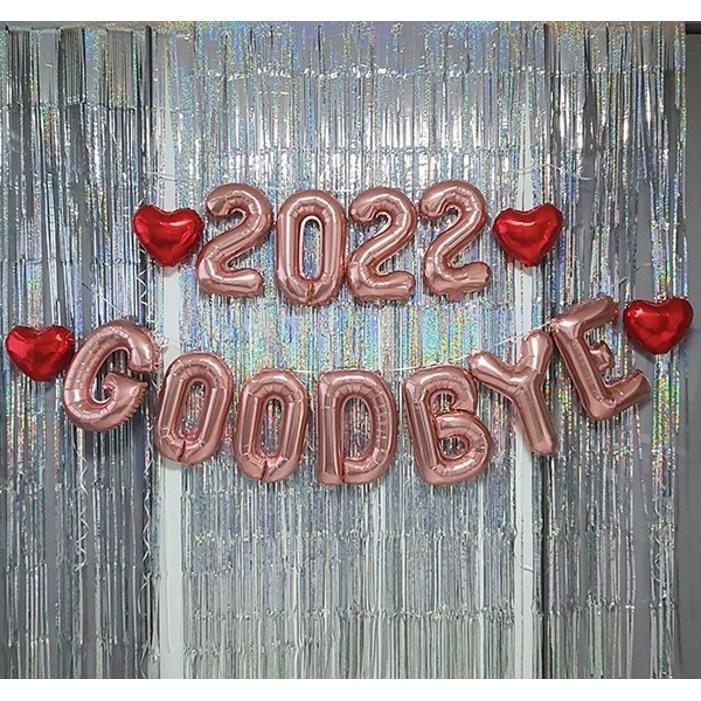 연말파티장식세트 GOODBYE 2022 굿바이 연말파티장식세트 GOODBYE 2022 굿바이