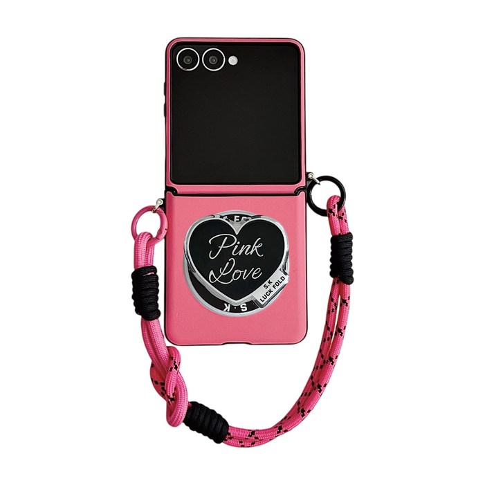 윰스모르 스마트톡 스트랩 갤럭시 Z 플립 맥세이프 힌지보호 케이스