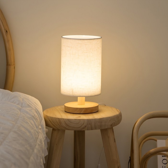 아이린 밝기 조절 린넨 스탠드 무드등