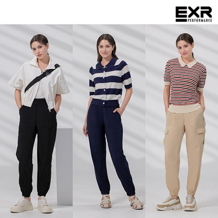 KT알파쇼핑EXR 여성 쿨조거팬츠 3종 세트