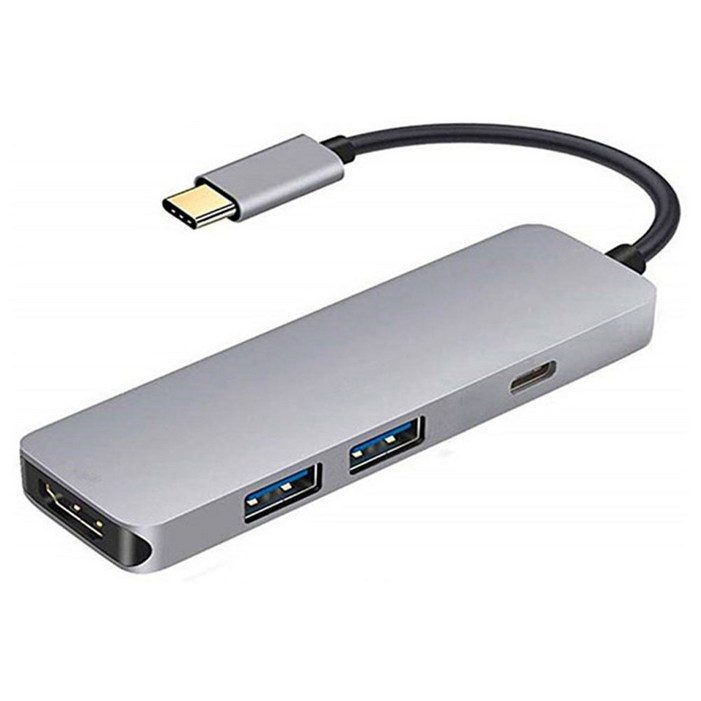 이츠굿텐 4in1 USB C타입 멀티 허브 USB3.0 HDMI 미러링