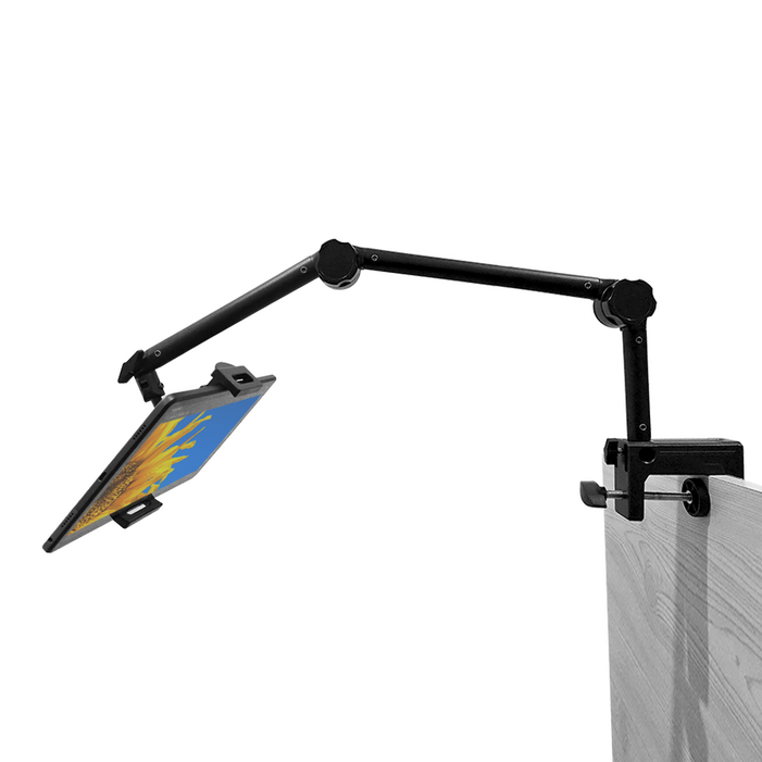 스톤플러스 4세대 프리미엄 침대 태블릿 핸드폰 거치대, 블랙, 1개