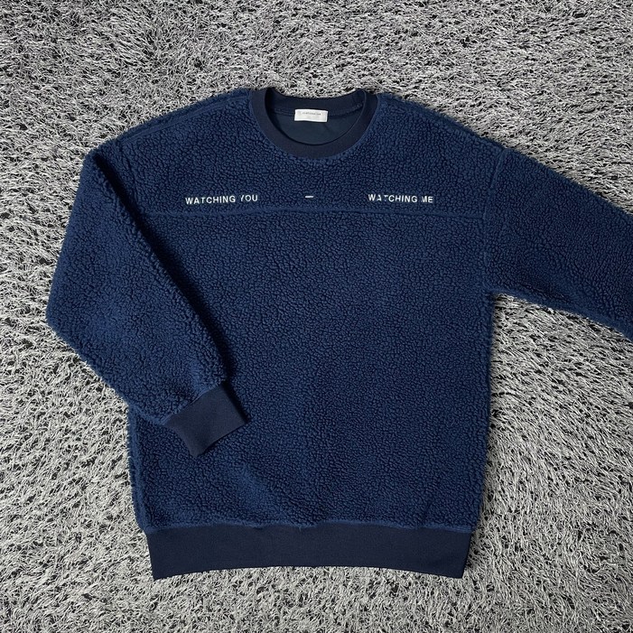 Customellow 커스텀멜로우 쉐르파 스웻셔츠 맨투맨