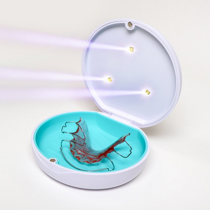 치아교정 유지장치 UV 살균기 덴티미 치아교정 유지장치 UV 살균기 덴티미