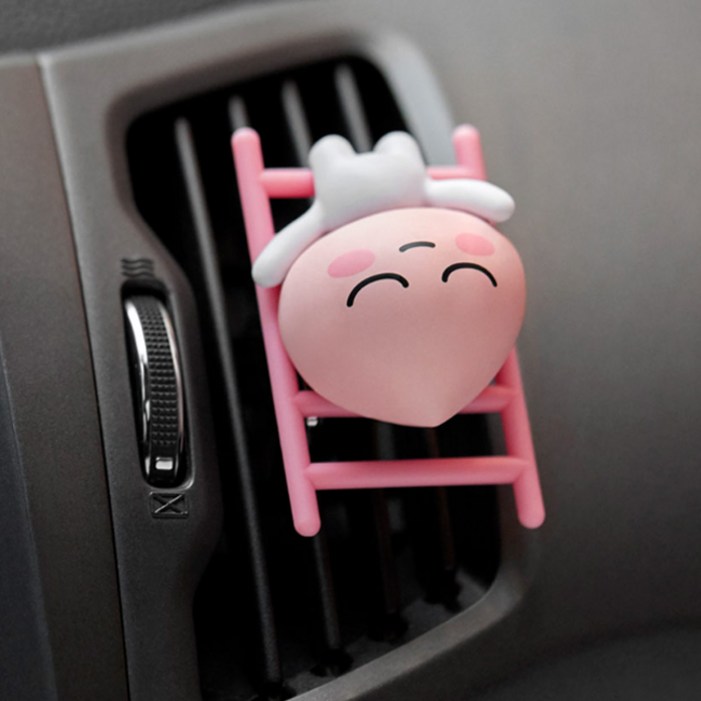 GL 카카오프렌즈 자동차량용 방향제 어피치 송풍구형 정품