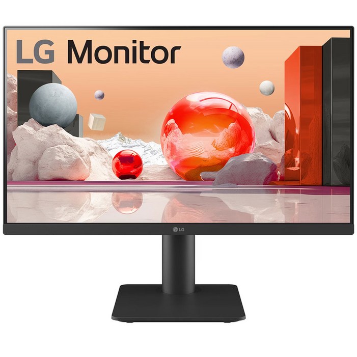 LG 24MS550 60cm24인치 FHD IPS 100Hz 5ms 사무용모니터 슬림베젤 스피커내장 높낮이 조절