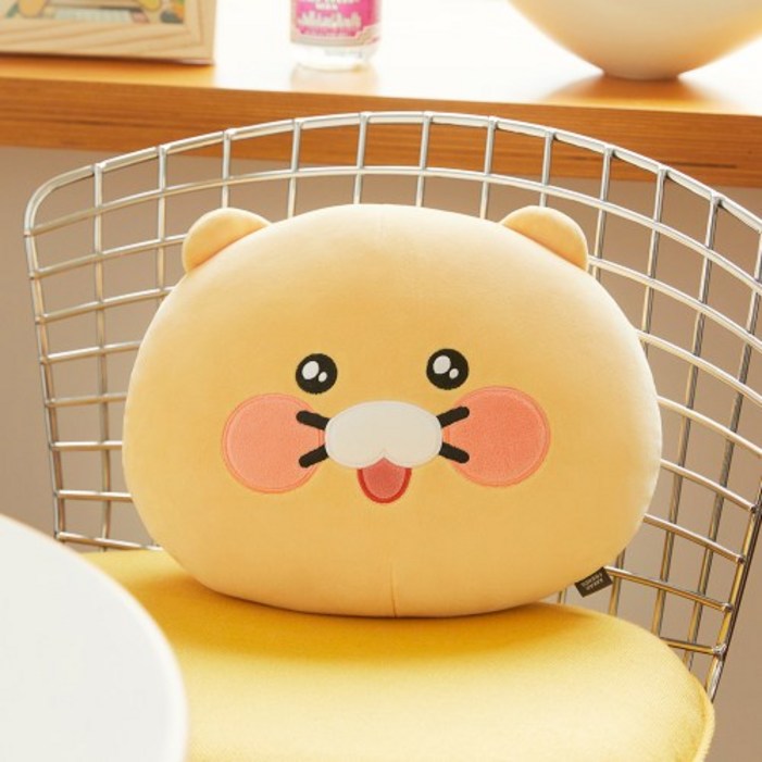 KAKAO FRIENDS 춘식이 미니 페이스 쿠션_기쁨 5005978848 385634
