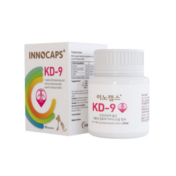 [이노캡스] KD-9 60캡슐 신장보조제