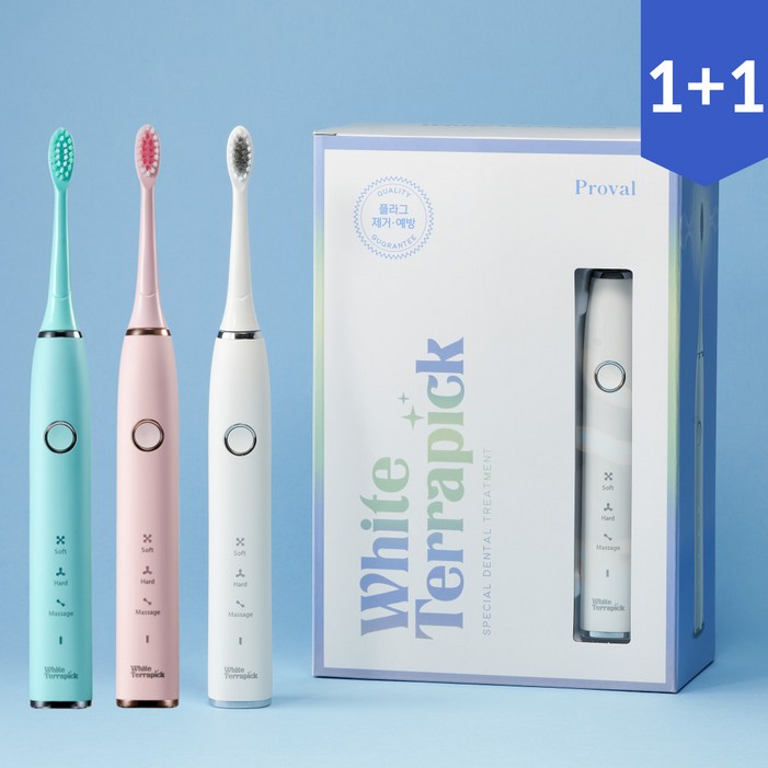 치과약국판매 프로벨 음파전동칫솔 저자극 1년무상AS 칫솔모2개포함, 화이트테라픽 음파칫솔, 민트, 2개 치과약국판매 프로벨 음파전동칫솔 저자극 1년무상AS 칫솔모2개포함, 화이트테라픽 음파칫솔, 민트, 2개