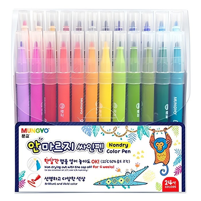 문교 안마르지 싸인펜 세트 MNDP24A