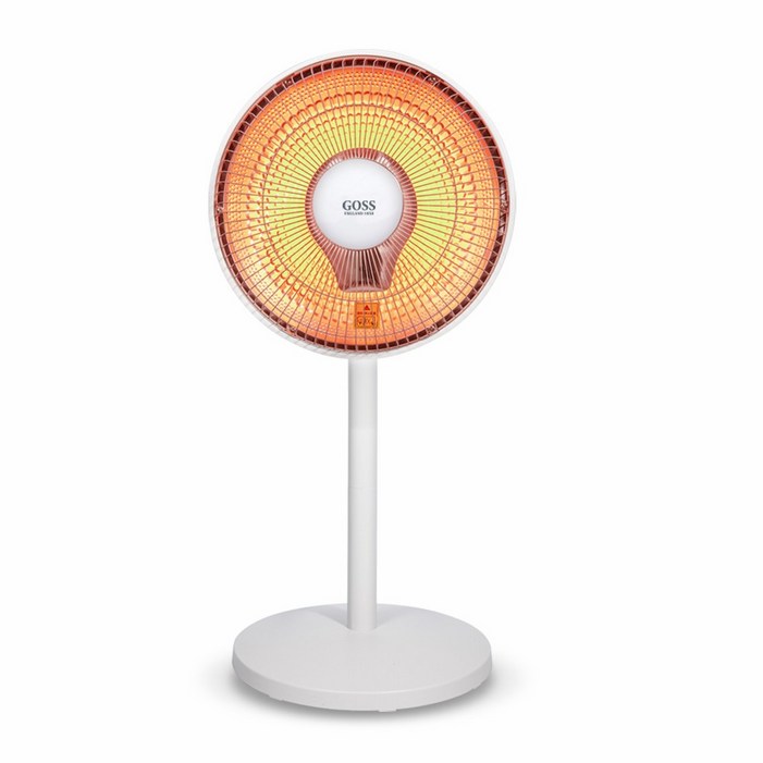 초절전 선풍기형 카본 전기 히터 난로 가정용 사무실, 프리미엄 화이트