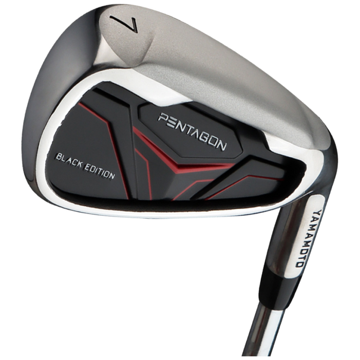 야마모토 펜타곤 블랙 에디션 남성 스틸 8아이언세트