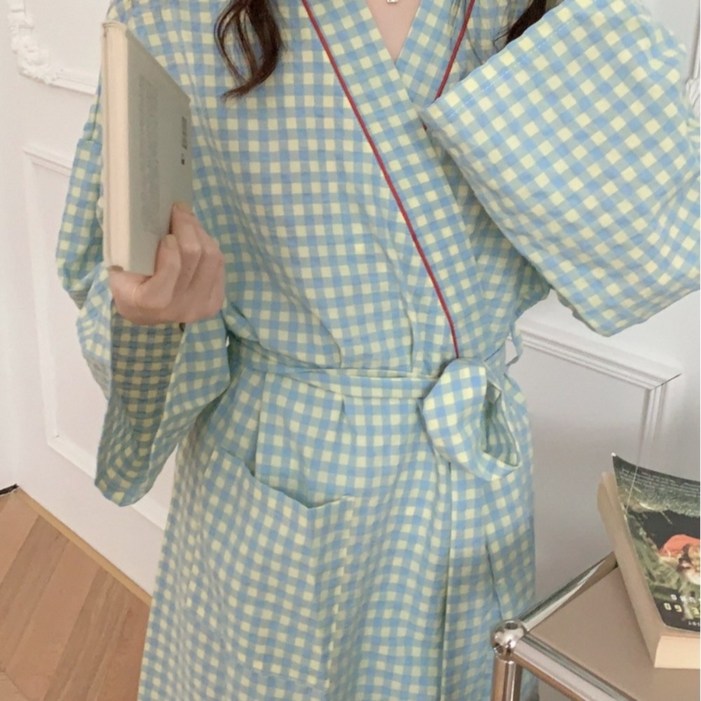 올리아르 여성 골프 샤워가운 로브 목욕가운