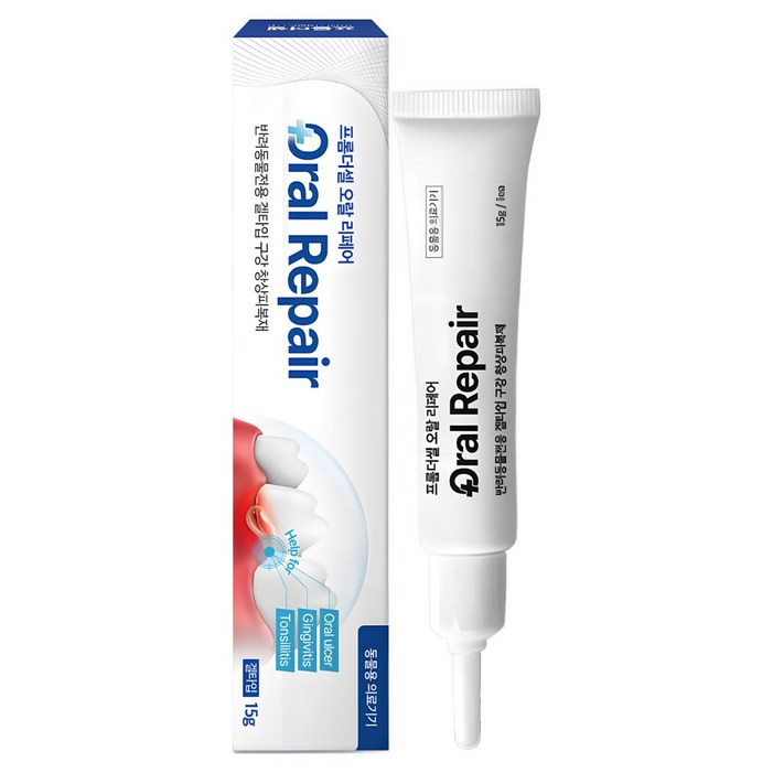 프롬더셀 오랄리페어 강아지 고양이 구내염 치주염 잇몸 염증완화 겔타입 구강 치료제, 1개, 15g