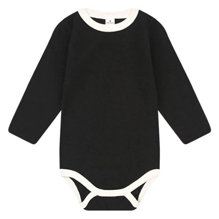 MilkBaby 멜로우 긴팔 아기 바디수트
