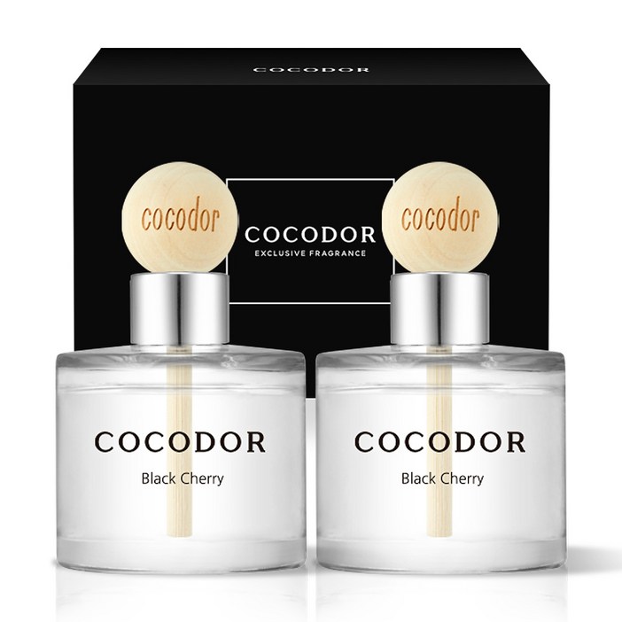 코코도르 우드볼 차량용디퓨저 50ml 2개입