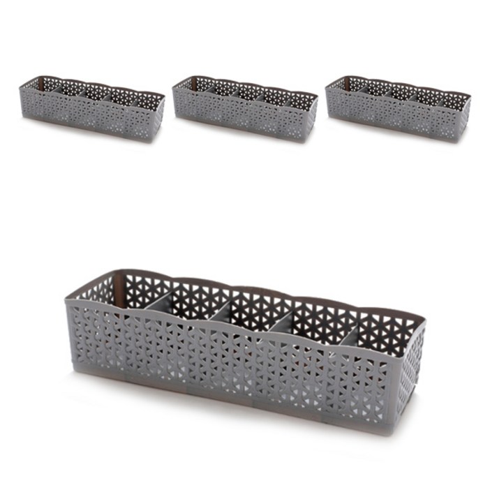 마켓감성 5칸 다용도 정리함