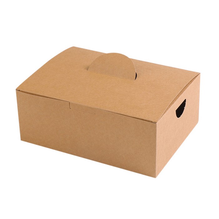 패키지리퍼블릭 크라프트 치킨박스 접이식 소, 200개입, 1개