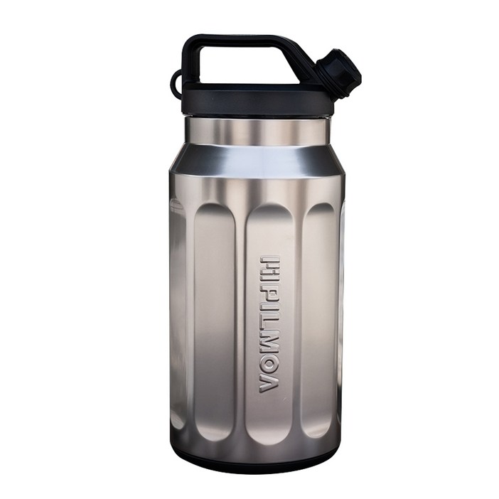 필모아 보온보냉 최강 텀블러 E2000, 실버, 2000ml