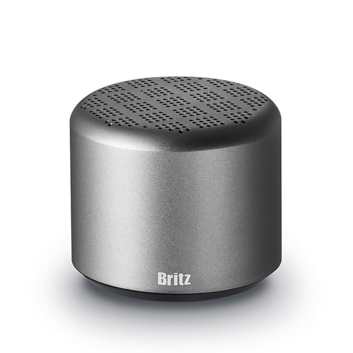 브리츠 휴대용 블루투스 스피커 BZA6, 실버, BZA6