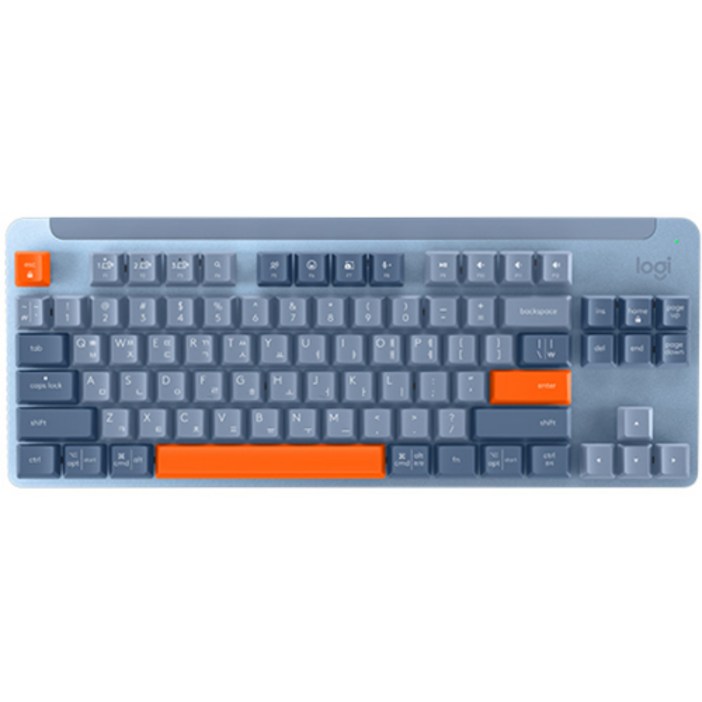 로지텍 SIGNATURE K855 무선 기계식 TKL 텐키리스 키보드, 블루그레이, 920011223, 적축 로지텍 SIGNATURE K855 무선 기계식 TKL 텐키리스 키보드, 블루그레이, 920011223, 적축